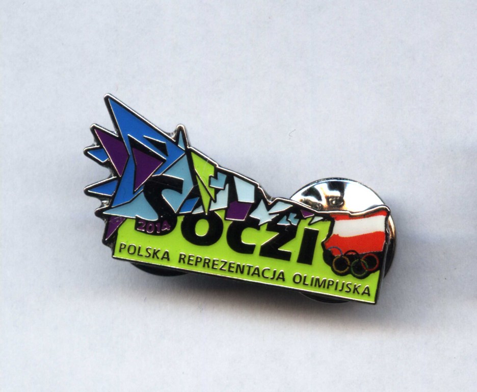 Polska Sochi 2014 odznaka olimpijska HIT RARYTAS