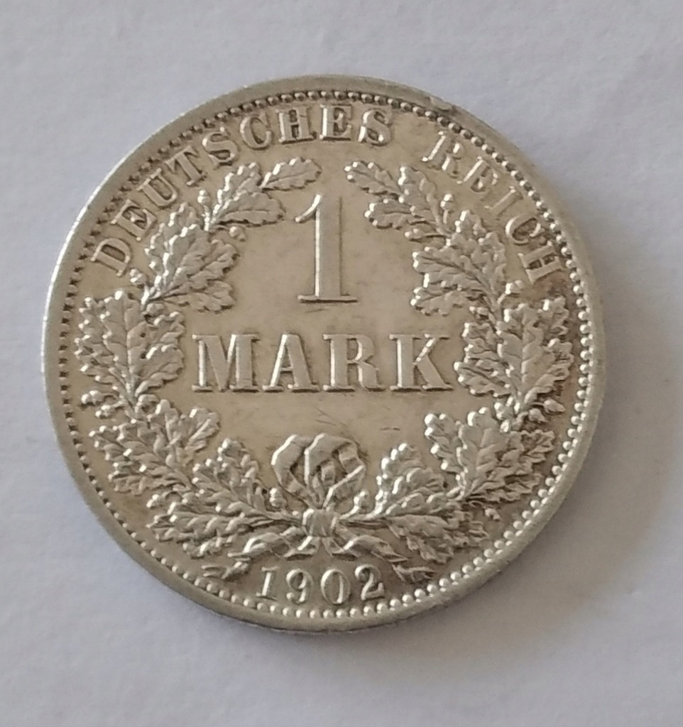moneta 1 MARKA Niemcy 1902 A Wilhelm II
