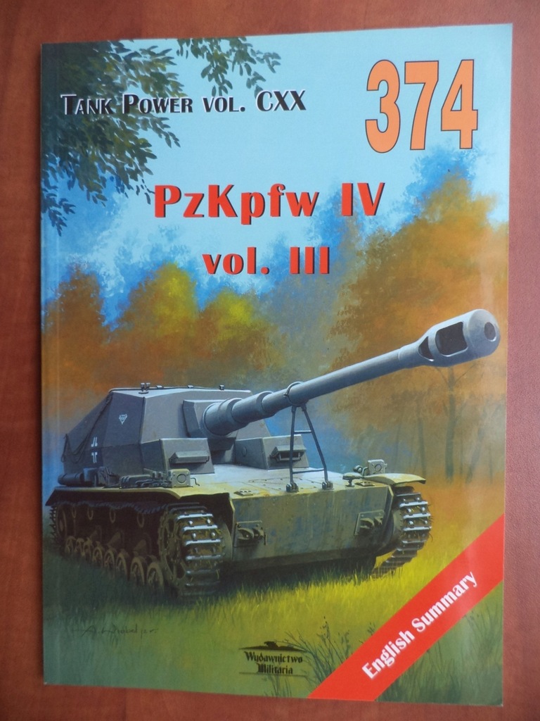 Czołg Panzer Pzkpfw IV vol.III MILITARIA 374