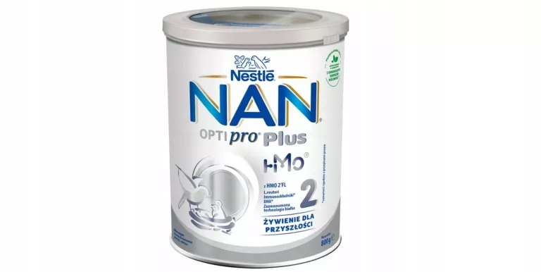 ORYGINALNE MLEKO NESTLÉ NAN OPTIPRO PLUS 2 HMO 800 G