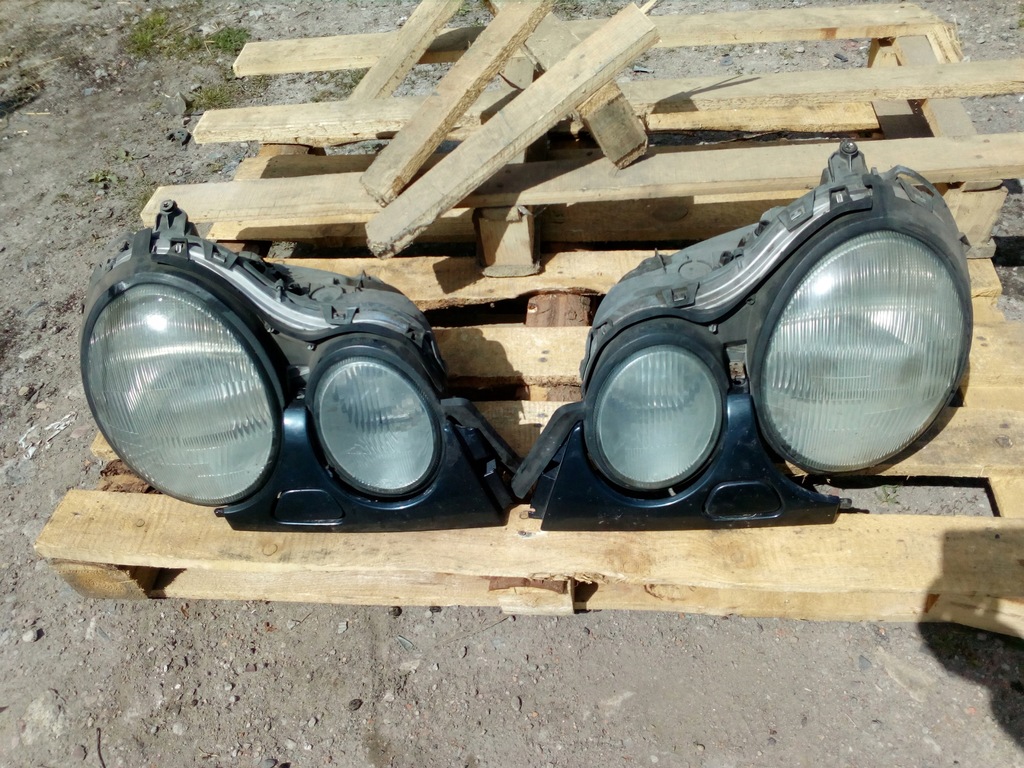 lampy przednie ksenony mercedes w210 przedlift - 8079829529 - oficjalne ...