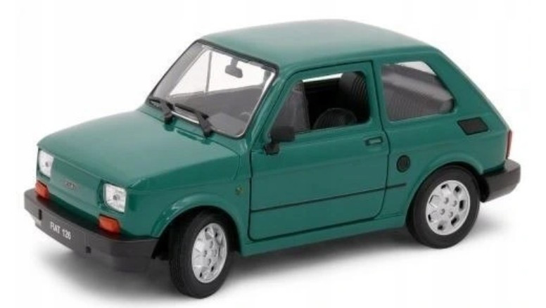 Pojazd Fiat 126P zielony 1:21