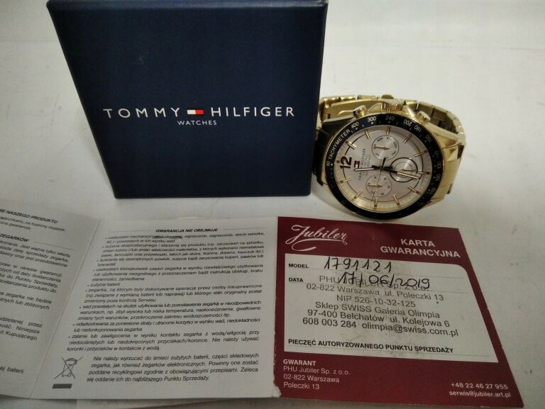 ZEGAREK MĘSKI TOMMY HILFIGER 1791121 LUKE