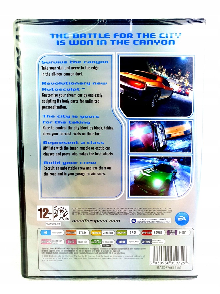 Купить НОВАЯ NEED FOR SPEED CARBON NFS POLSKIE PL: отзывы, фото и ...