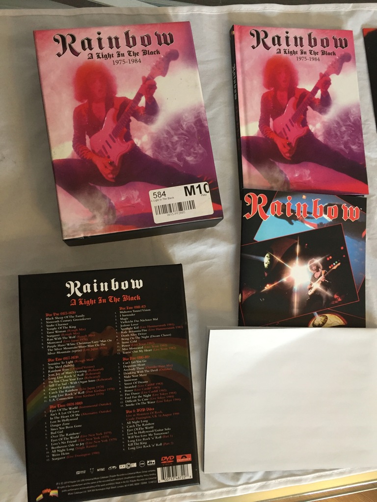 Rainbow - A Light In The Black 1975-1984 (5CD+DVD) | eBay