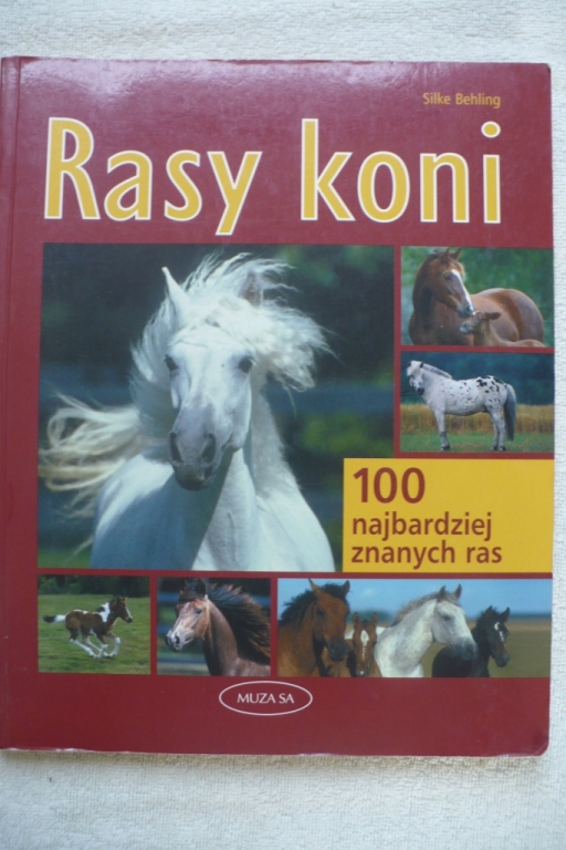 Książka "Rasy koni" super album Muza SA Polecam!