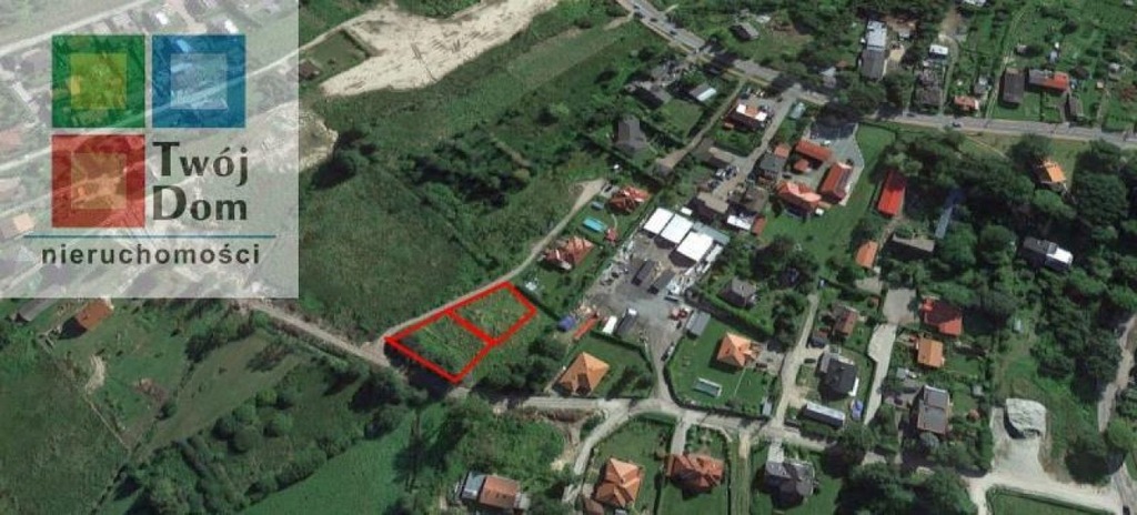 Działka Świeszyno, koszaliński, 1040,00 m²