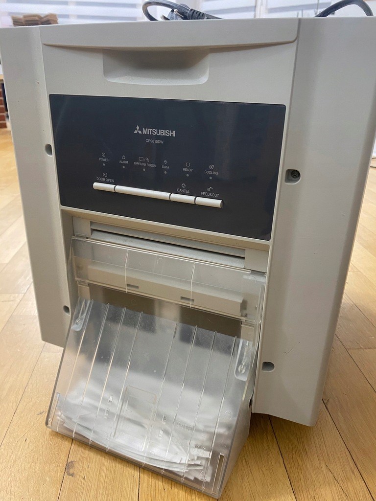 drukarka MITSUBISHI CP9810DW - uszkodzona