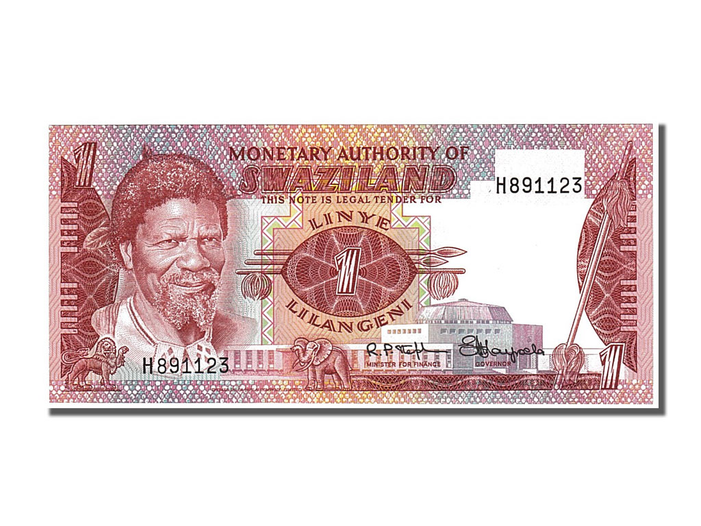 Banknot, Suazi, 1 Lilangeni, 1974, UNC(65-70)