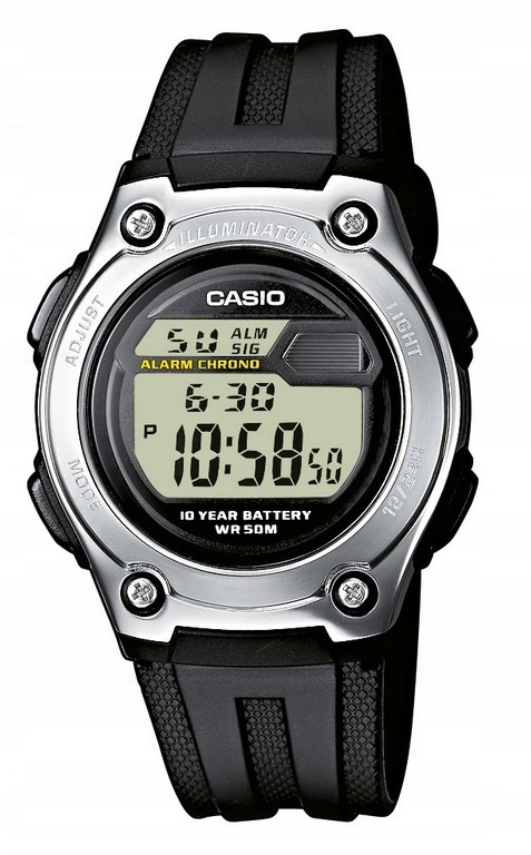 Zgrabny Chłopięcy Zegarek CASIO W-211 Na Urodziny