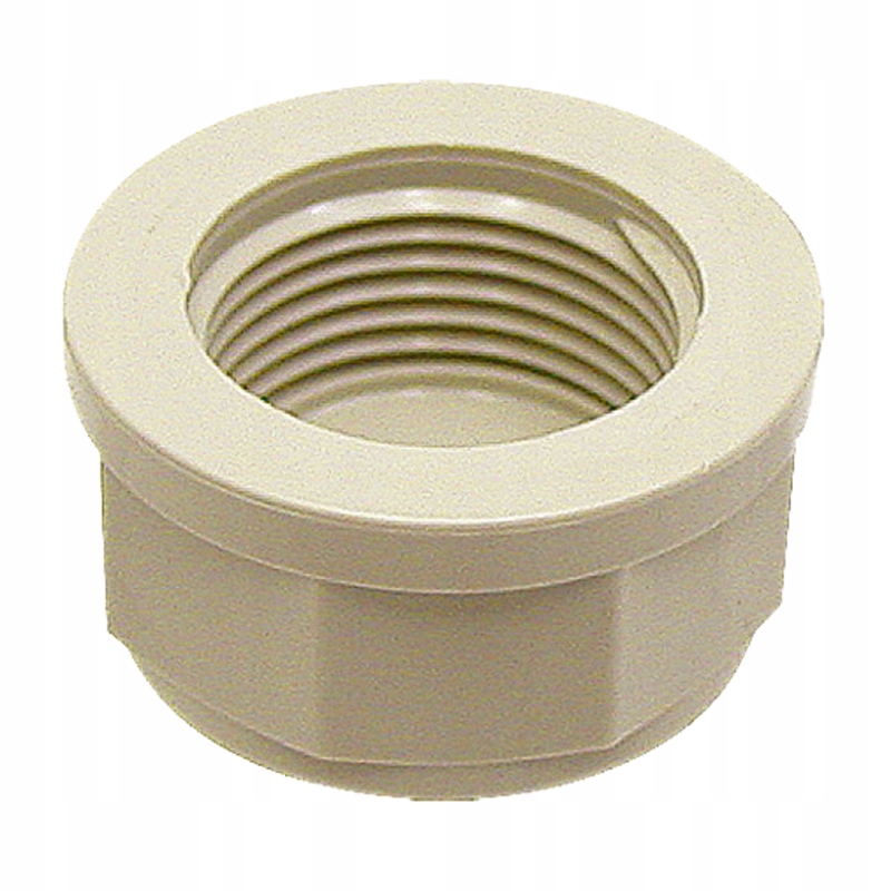 Zaślepka gwintowana, beżowa PP 3/4" 10 bar GRANIT