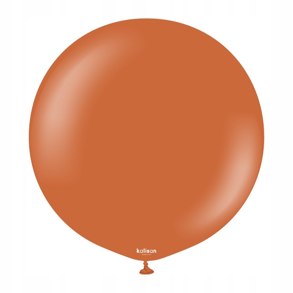 Balony lateksowe Retro Rust Orange, 45 cm, 1 szt.