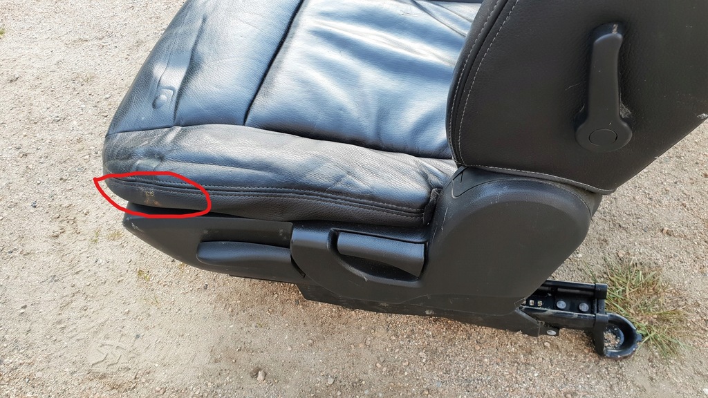 WYPRZEDAŻ! Fotele(7) skóra Chevrolet Captiva 2012