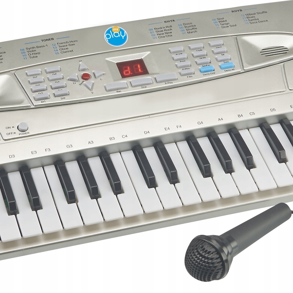 ZENNOX D8871 54klawiszowy KEYBOARD Z MIKROFONEM 7783152920