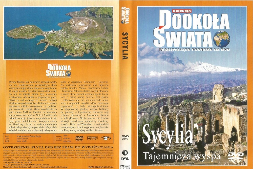 Dookoła świata - Sycylia DVD