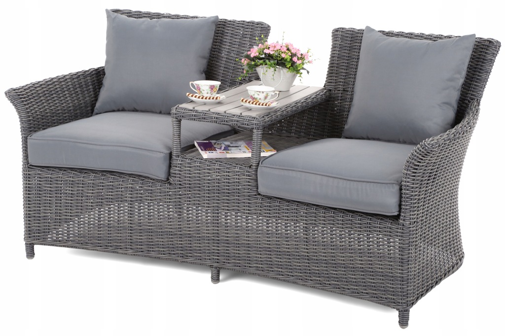 Sofa OGRODOWA technorattan na TARAS OGRÓD BALKON 7249081580