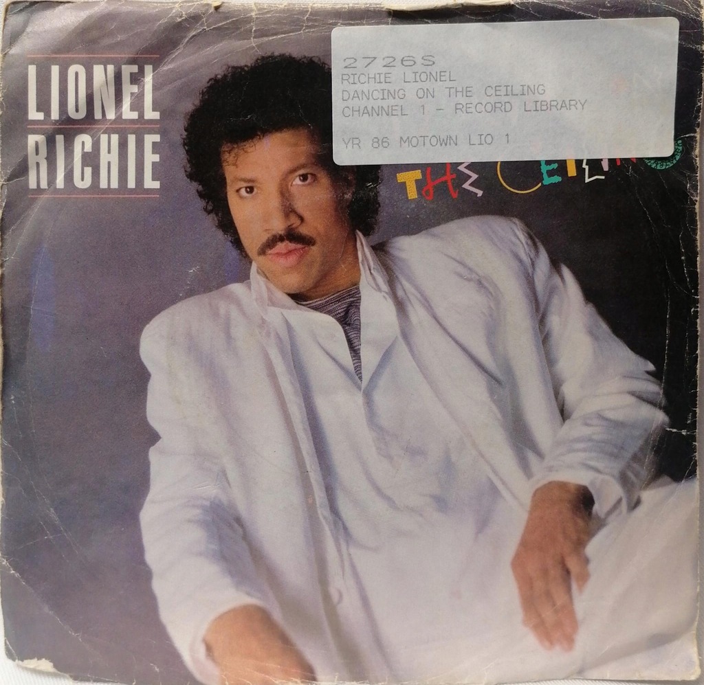 Dancing On The Ceiling Lionel Richie SP LIO1 VG