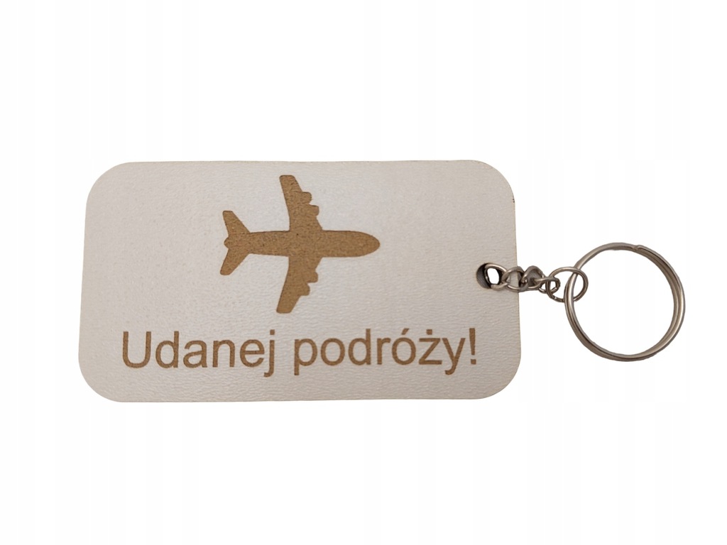 IDENTYFIKATOR NA WALIZKĘ ZAWIESZKA PROSTY BIAŁY