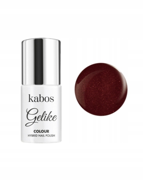 Kabos Gelike dark rosso 5 ml lakier hybrydowy