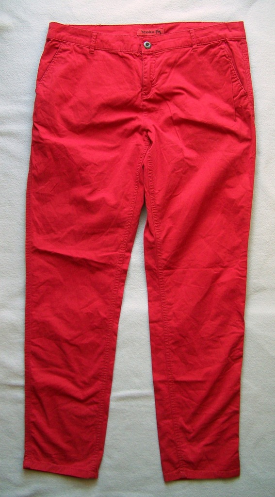 SPODNIE DAMSKIE RED COTTON 42 C&A