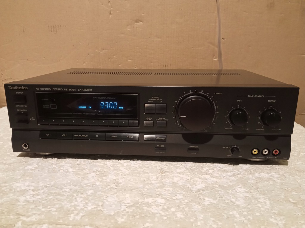 Ampli-tuner TECHNICS SA-GX230D