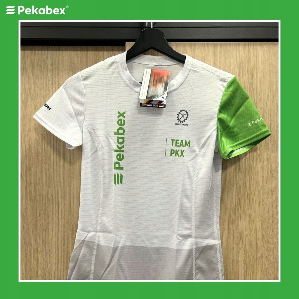 Sportowa koszulka biegowa i koszulka rowerowa od Team Pekabex