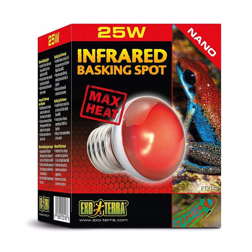 EXO TERRA Infrared Basking Spot NANO 25W - żarówka