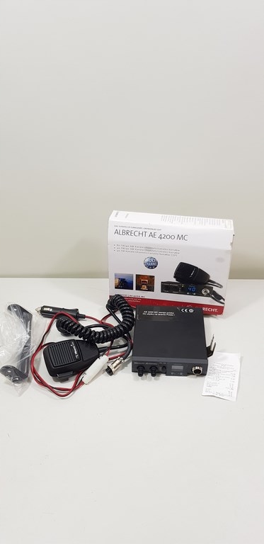 CB RADIO ALBRECHT AE 4200 KOMPLET GWR