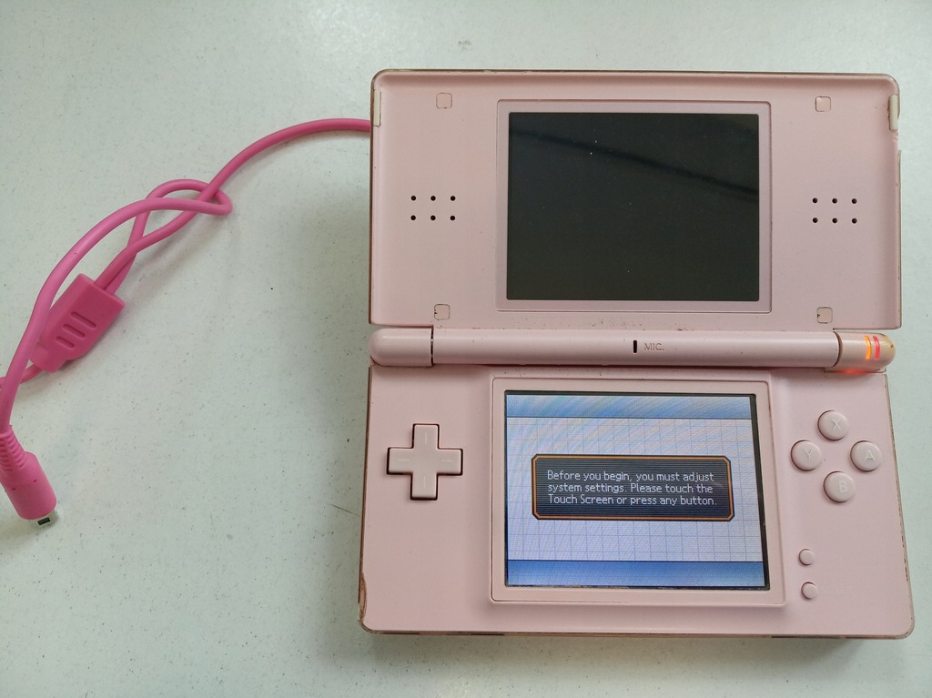 nintendo ds lite ------------------ różowa + rysik