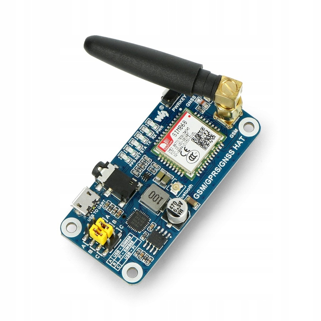 4217 Nakładka HAT GSM/GPRS/GNSS/Bluetooth do Raspberry Pi