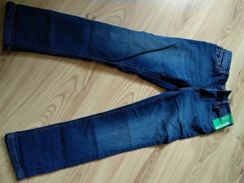 spodnie jeansy next 134 nowe