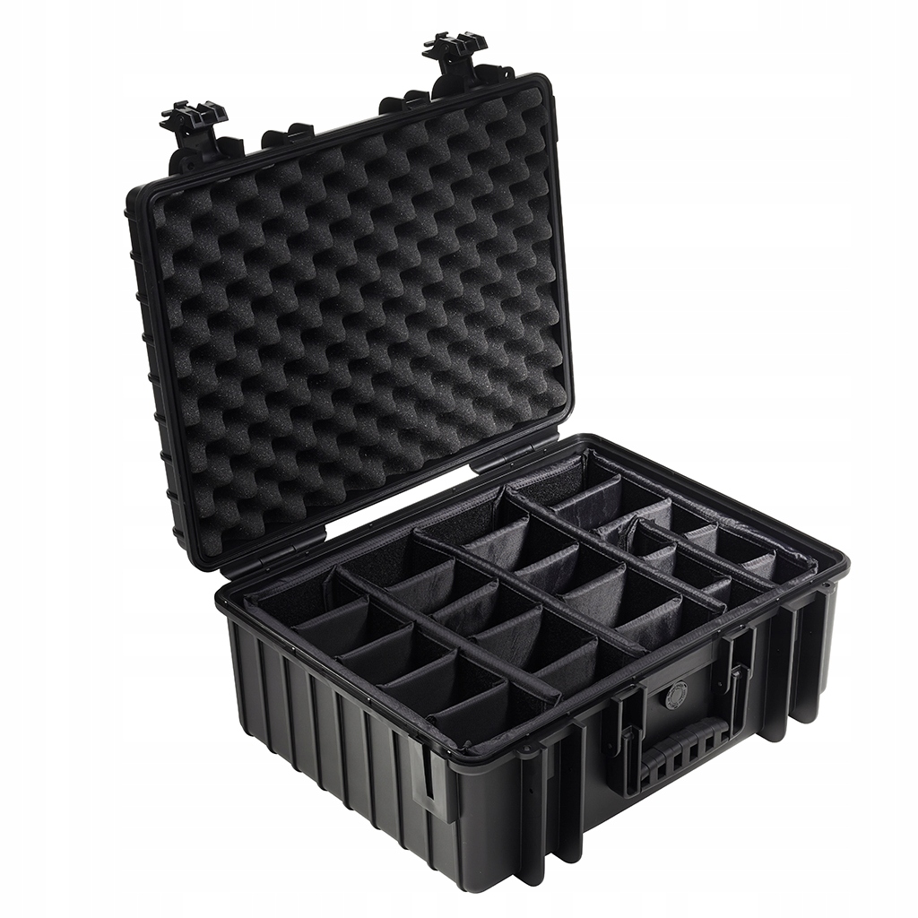 B&W Outdor case typ 6000 Black Czarna RPD