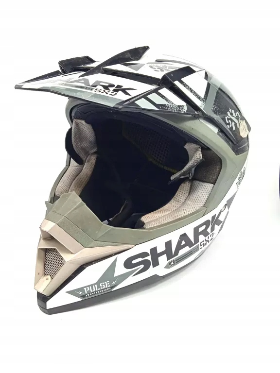 KASK SHARK SX2 OFF-ROAD WACKEN CZARNY/BIAŁY/