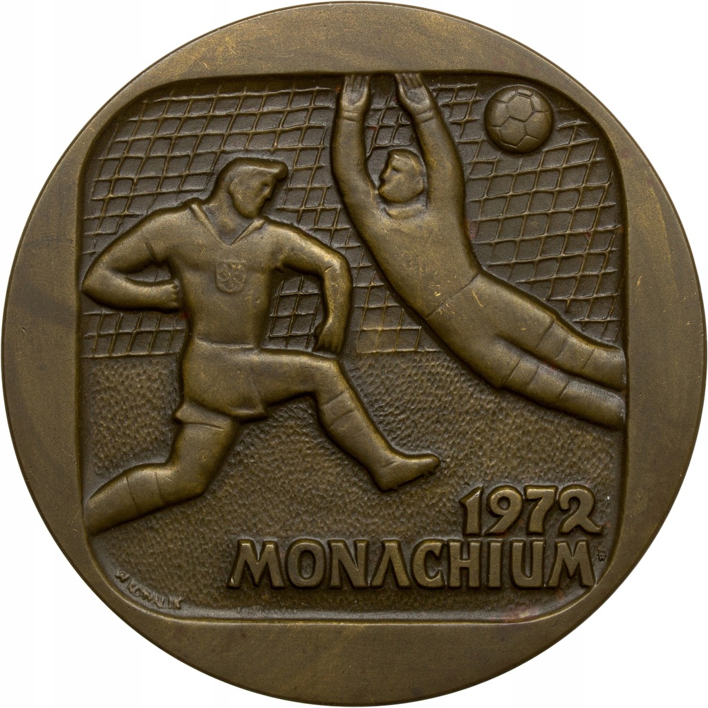Medal MW, 1973, Reprezentacja Polski Mistrzem Olimpijskim, PZPN