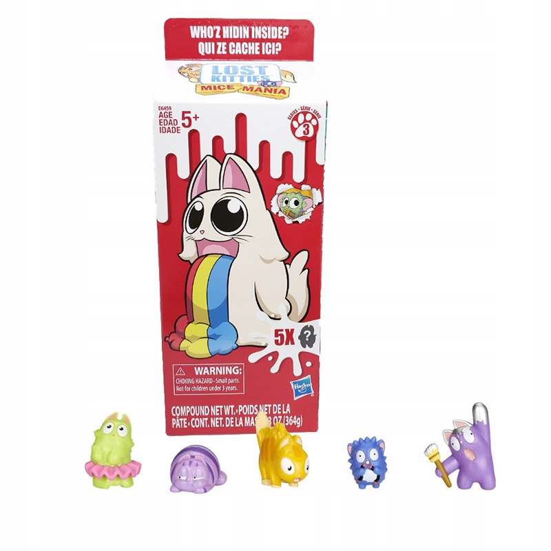 Hasbro Lost Kitties Zestaw XL 5 Figurek Myszomania