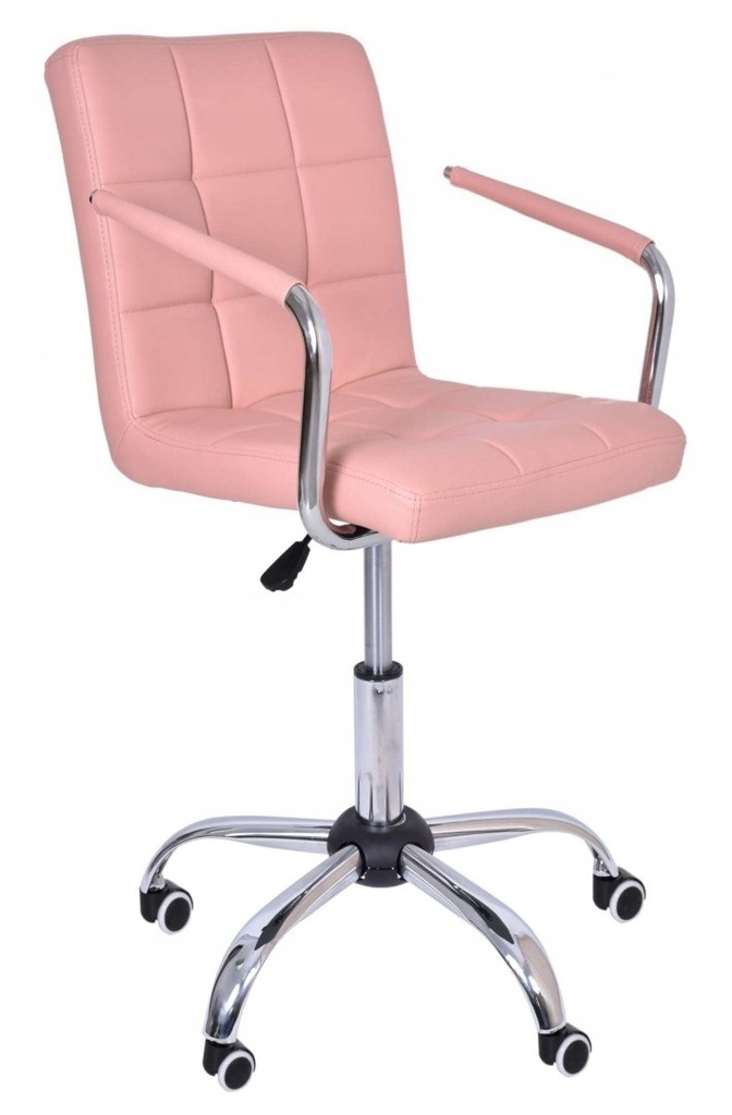 Fotel biurowy Ritmo - różowy