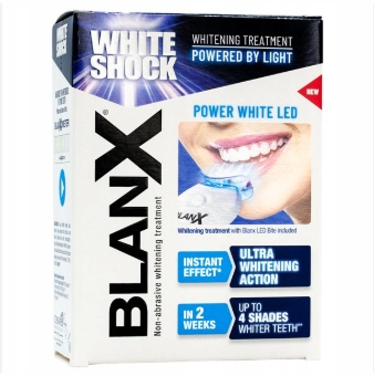Blanx White Shock System Wybielający Aktywowany Światłem z Lampą Led 50m