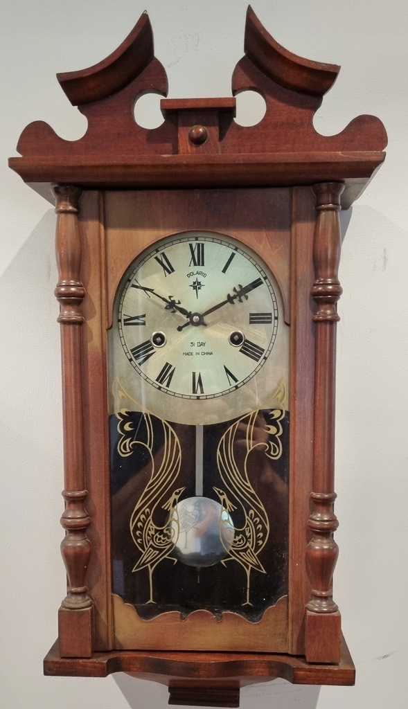 Zegar POLARIS wiszący ścienny zabytek Replika