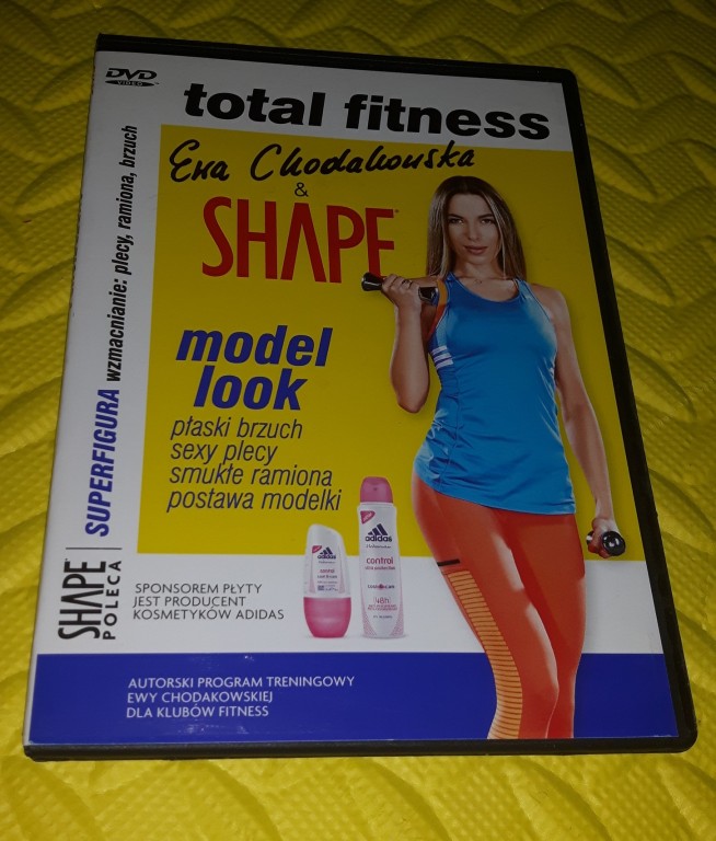 SHAPE, EWA CHODAKOWSKA, TOTAL FITNESS, DVD.