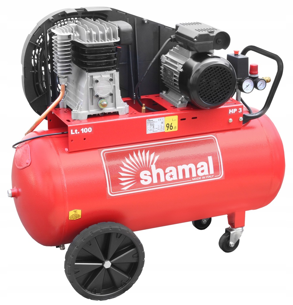 KOMPRESOR TŁOKOWY SPRĘŻARKA SHAMAL CM 330/100 2KW