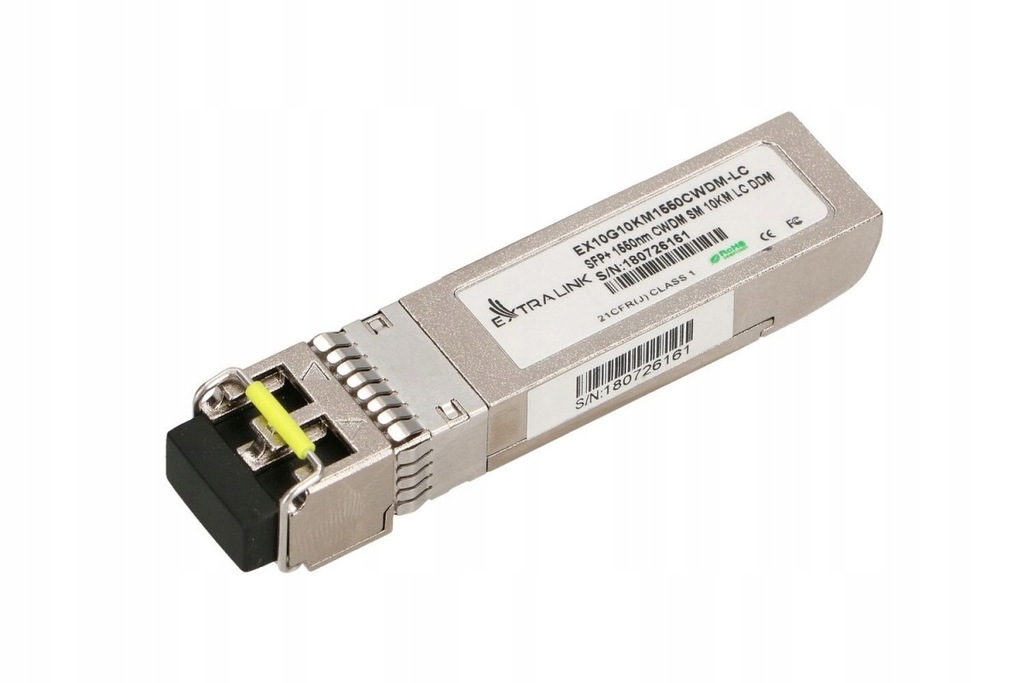 EXTRALINK Moduł SFP+ 10G 1550nm single 10km LC