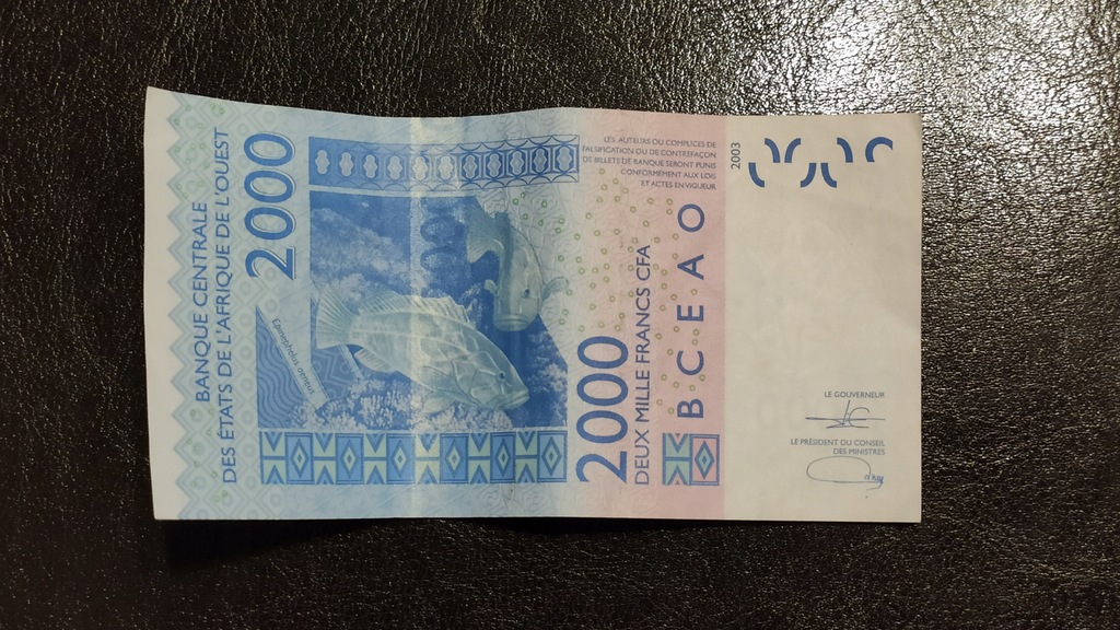 2000 Deux Mille Francs 2003