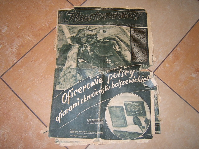Ilustr. Kurier Polski 18.04.1943 KATYŃ Oryginał!