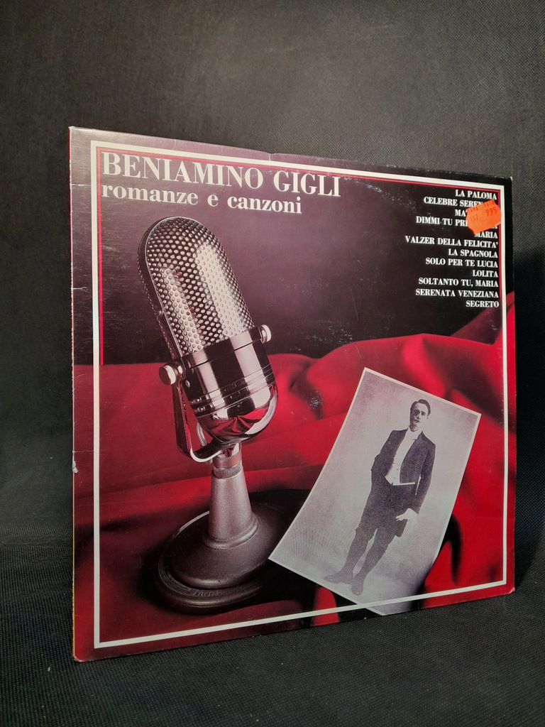 Płyta winylowa Beniamino Gigli "Romanze e canzoni"