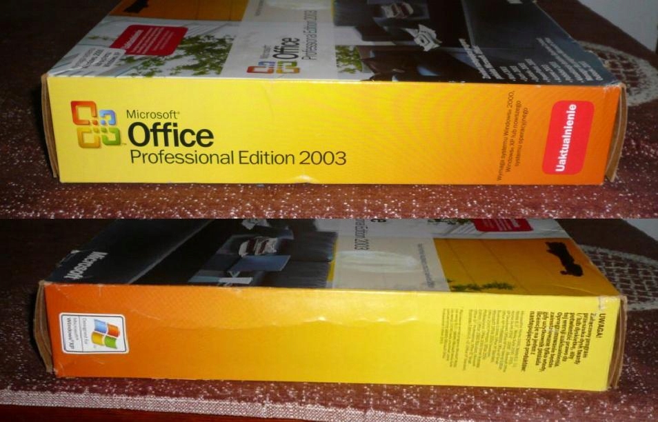 Купить ОРИГИНАЛЬНАЯ КОРОБКА Office Professional 2003 UPG ПОЛЬСКАЯ: отзывы, фото, характеристики в интерне-магазине Aredi.ru