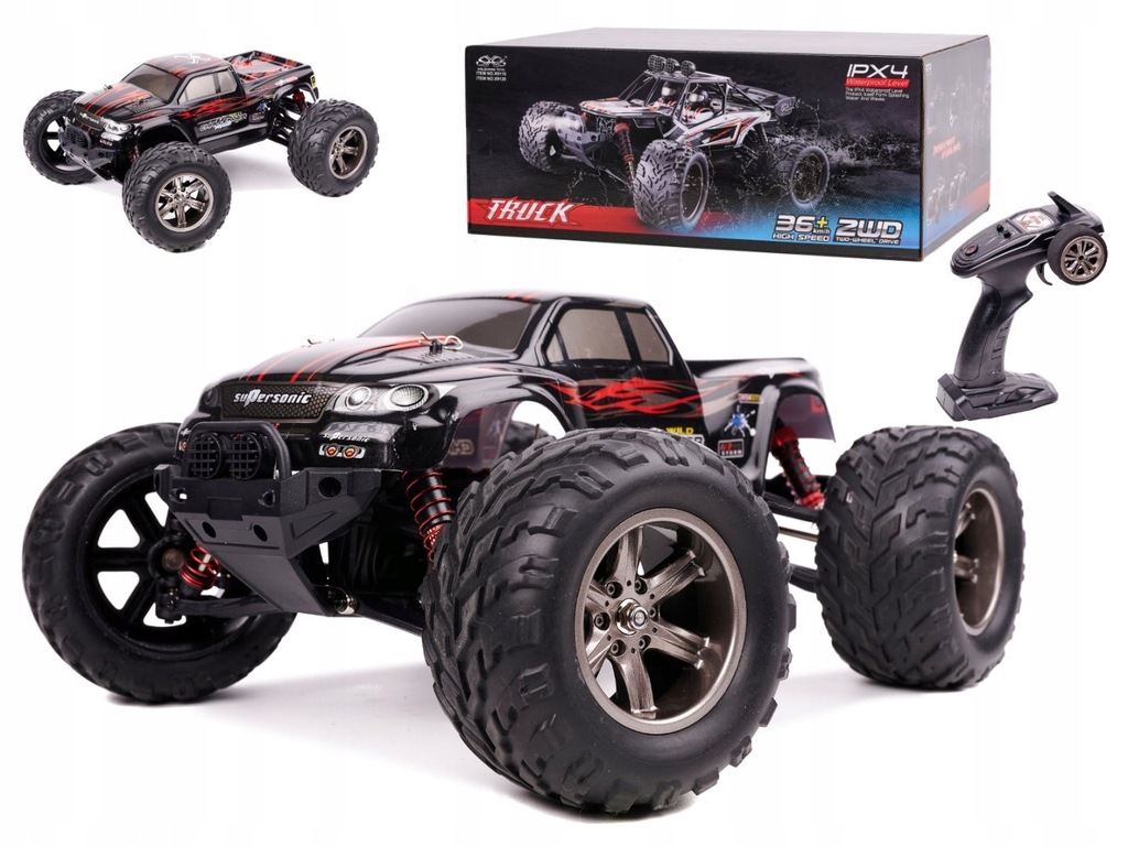 Samochód zdalnie sterowany na pilota RC MONSTER TRUCK 1:12 2,4GHz X9115 cze