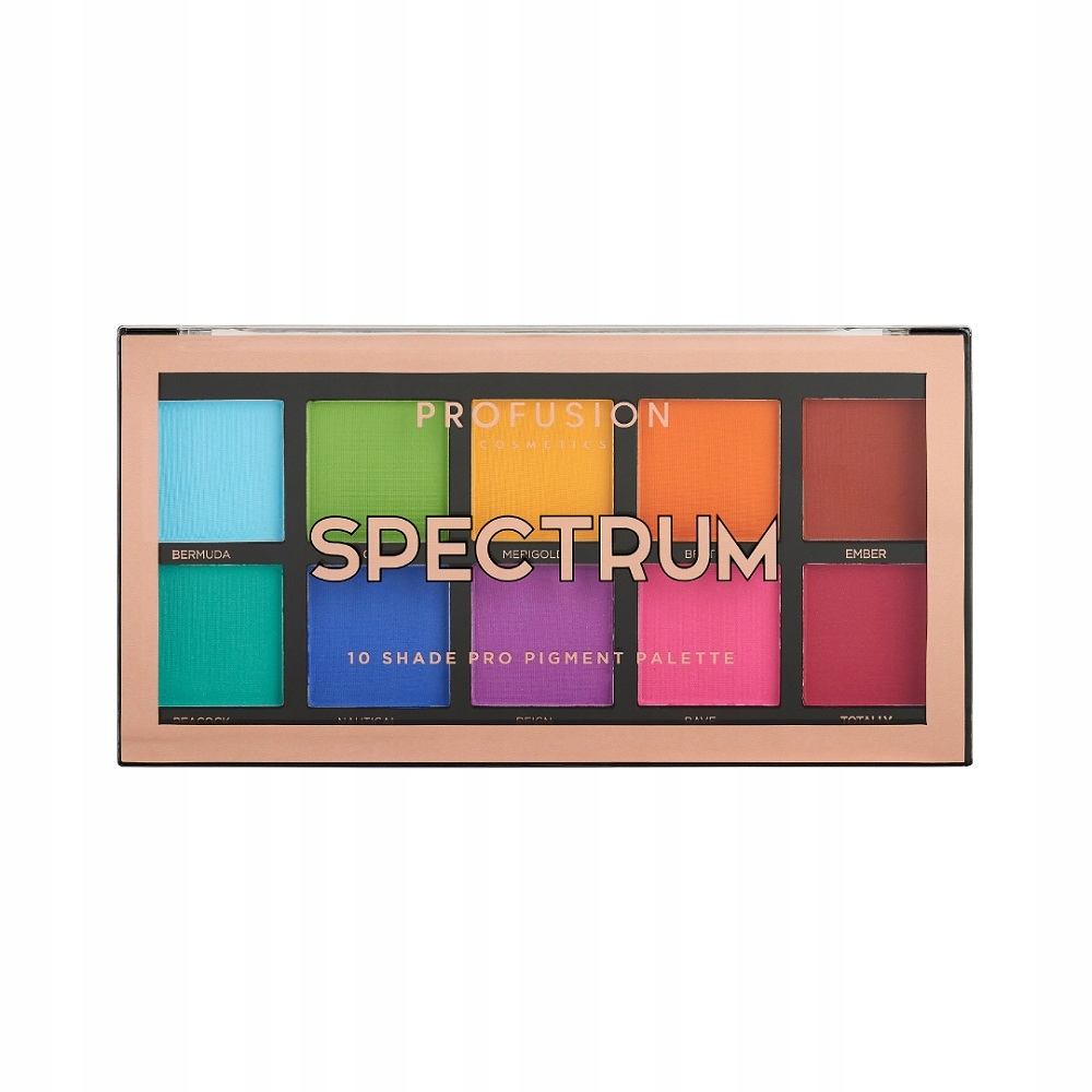 Profusion Spectrum Eyeshadow Palette paleta 10 cie