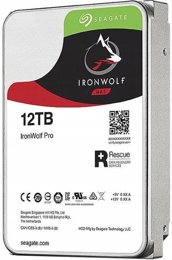 Dysk twardy SEAGATE IronWolf Pro 12 TB 3.5" S