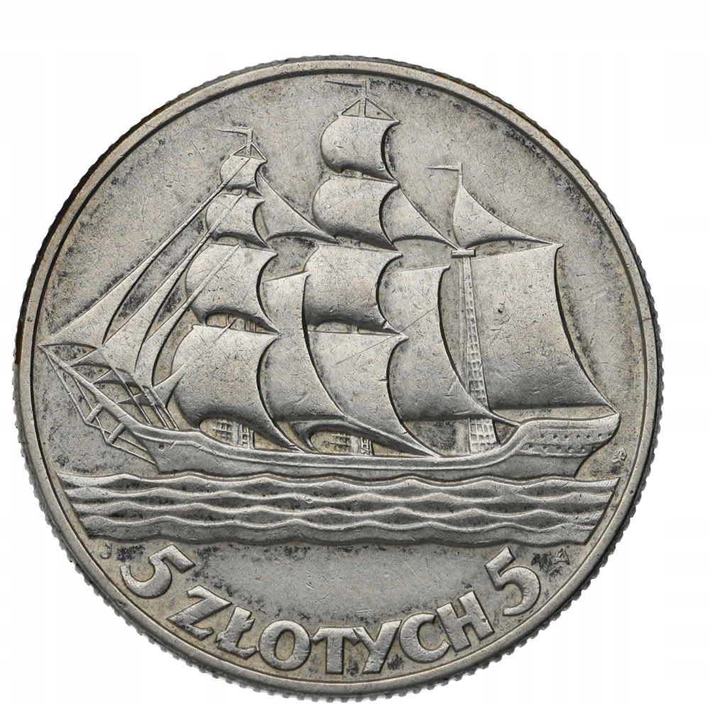 5zł Statek 1936 (31-32)