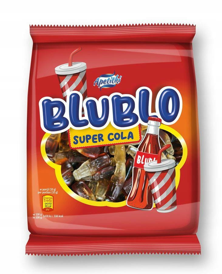 Blublo Żelki Cola 80g